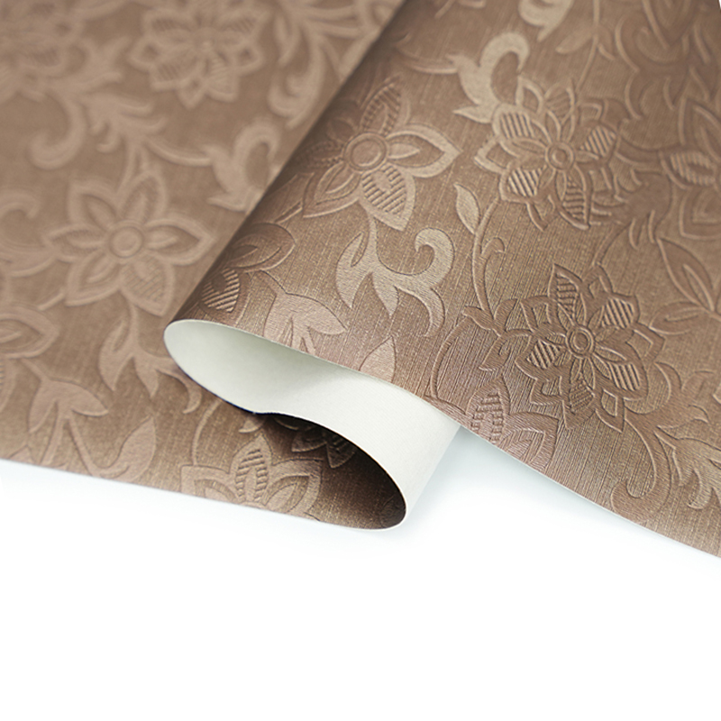 Blomsterdesign syntetisk læder til dekoration