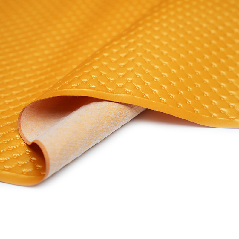 Præget PVC kunstigt læder til dekoration