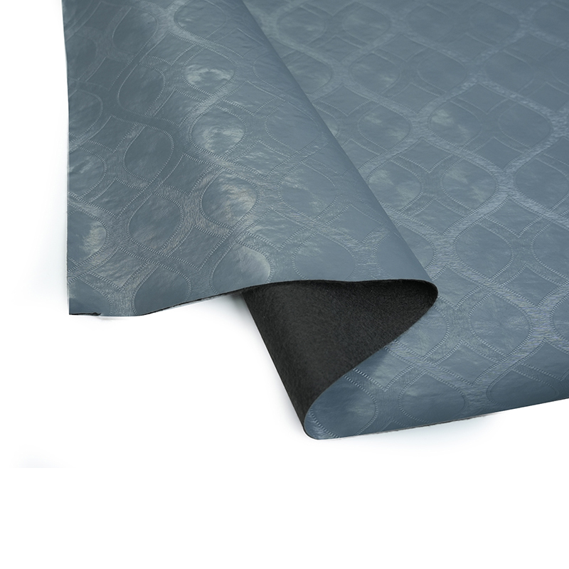 Mørkerød polstring pvc læder