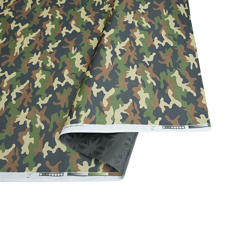 Vandtæt Oxford -stof med PVC -belægning